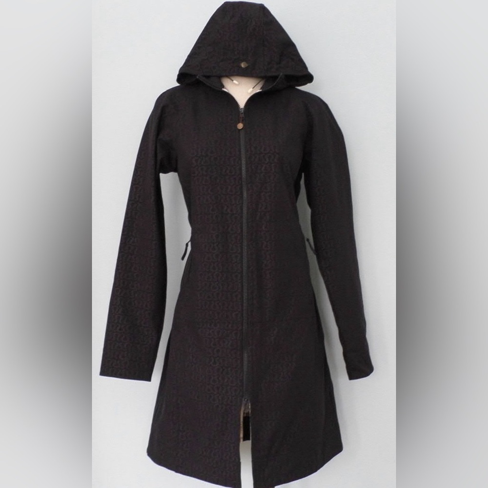lululemon athletica Black Hooded Utility Jacket